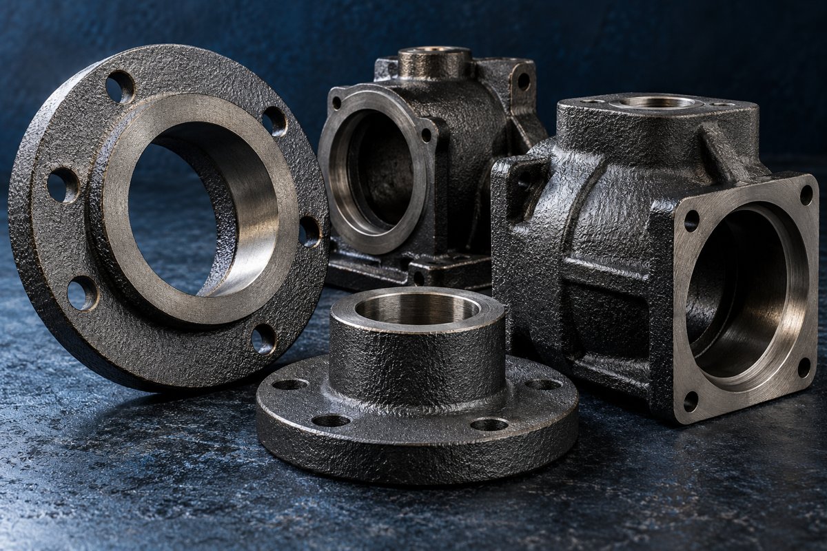 Illustrative cast iron components; final configuration confirmed during enquiry