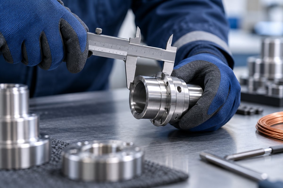 Precision engineering and quality inspection at Nilesh Techno Solutions